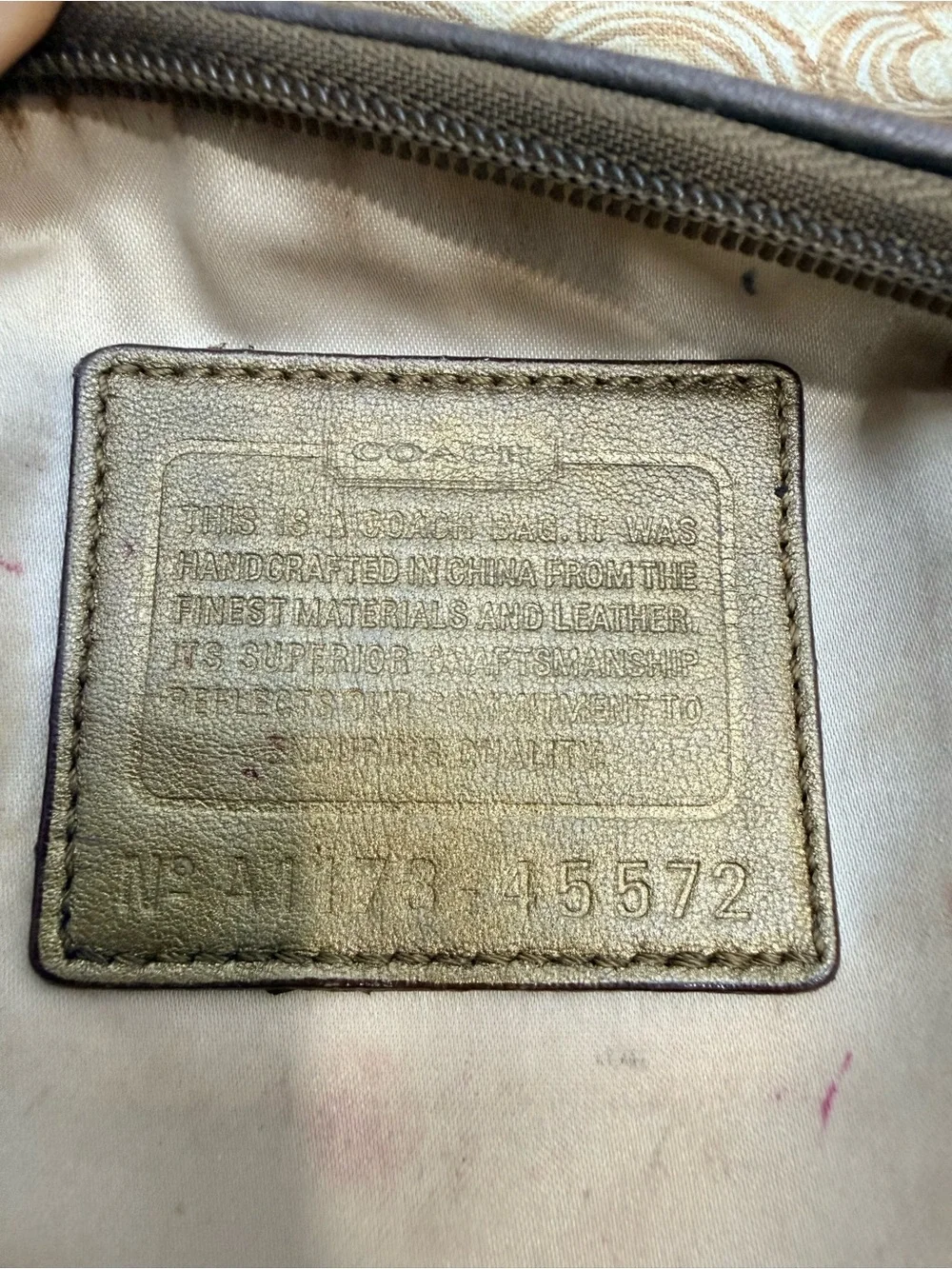 Coach compact crossbody
